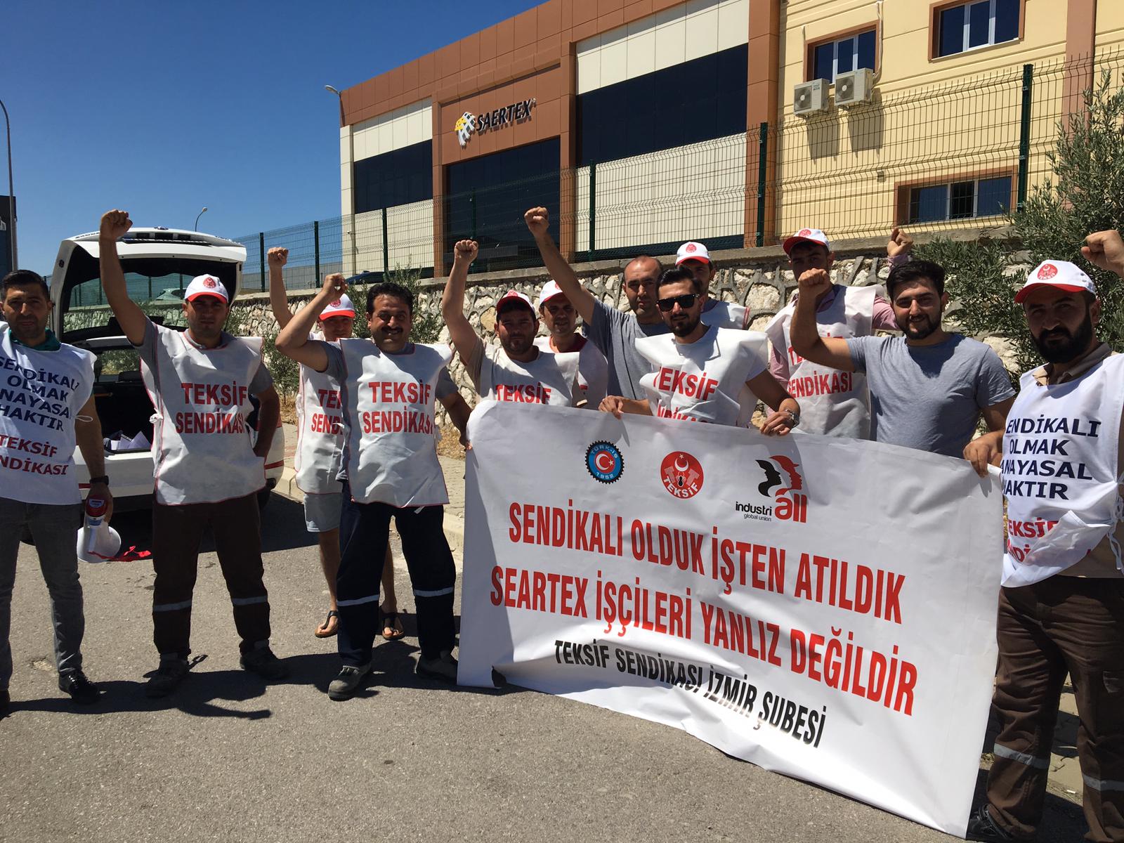 Saertex'de Yetki Gaspına Karşı Direniş... görseli