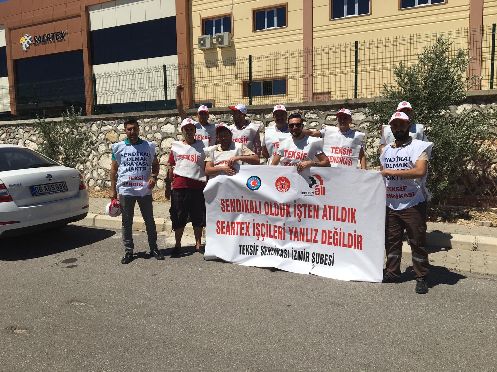 Saertex'de Yetki Gaspına Karşı Direniş... görseli