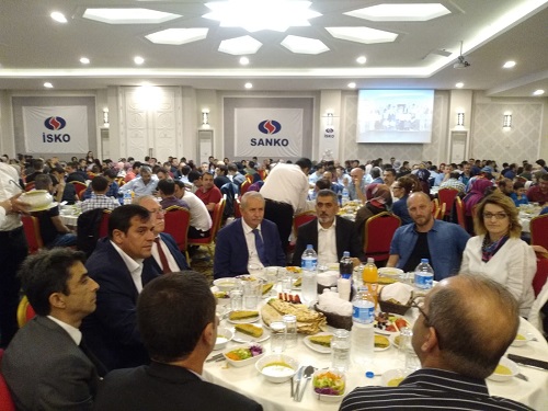 SENDİKAMIZ SANKO HOLDİNG GELENEKSEL İFTARINA KATILDI görseli