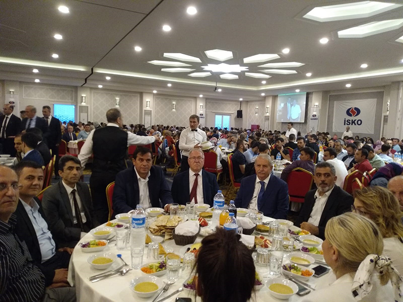 SENDİKAMIZ SANKO HOLDİNG GELENEKSEL İFTARINA KATILDI görseli