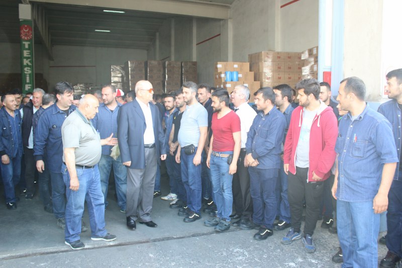 ORTA ANADOLU FABRİKASI GELENEKSEL RAMAZAN AYI ÖNCESİ ERZAK DAĞITIMI görseli
