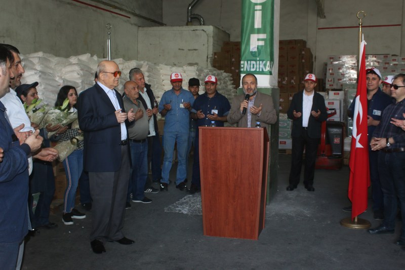 ORTA ANADOLU FABRİKASI GELENEKSEL RAMAZAN AYI ÖNCESİ ERZAK DAĞITIMI görseli