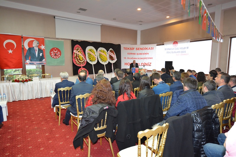 EDİRNE ŞUBE GENEL KURULU GERÇEKLEŞTİ görseli