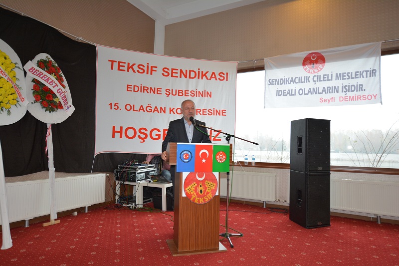 EDİRNE ŞUBE GENEL KURULU GERÇEKLEŞTİ görseli