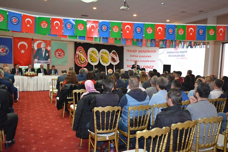EDİRNE ŞUBE GENEL KURULU GERÇEKLEŞTİ görseli