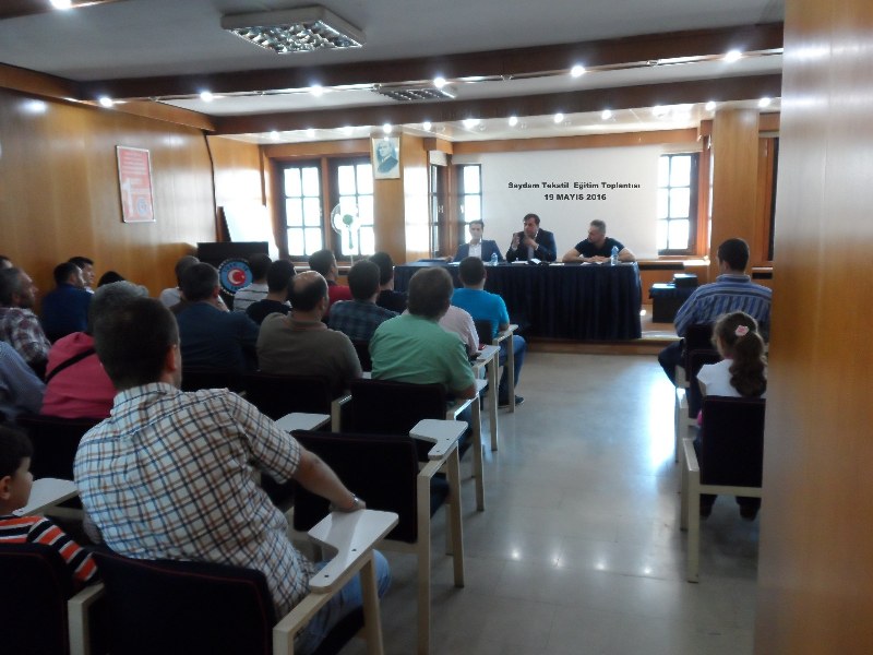 SAYDAM TEKSTİL ÇALIŞANLARINA EĞİTİM SEMİNERİ görseli
