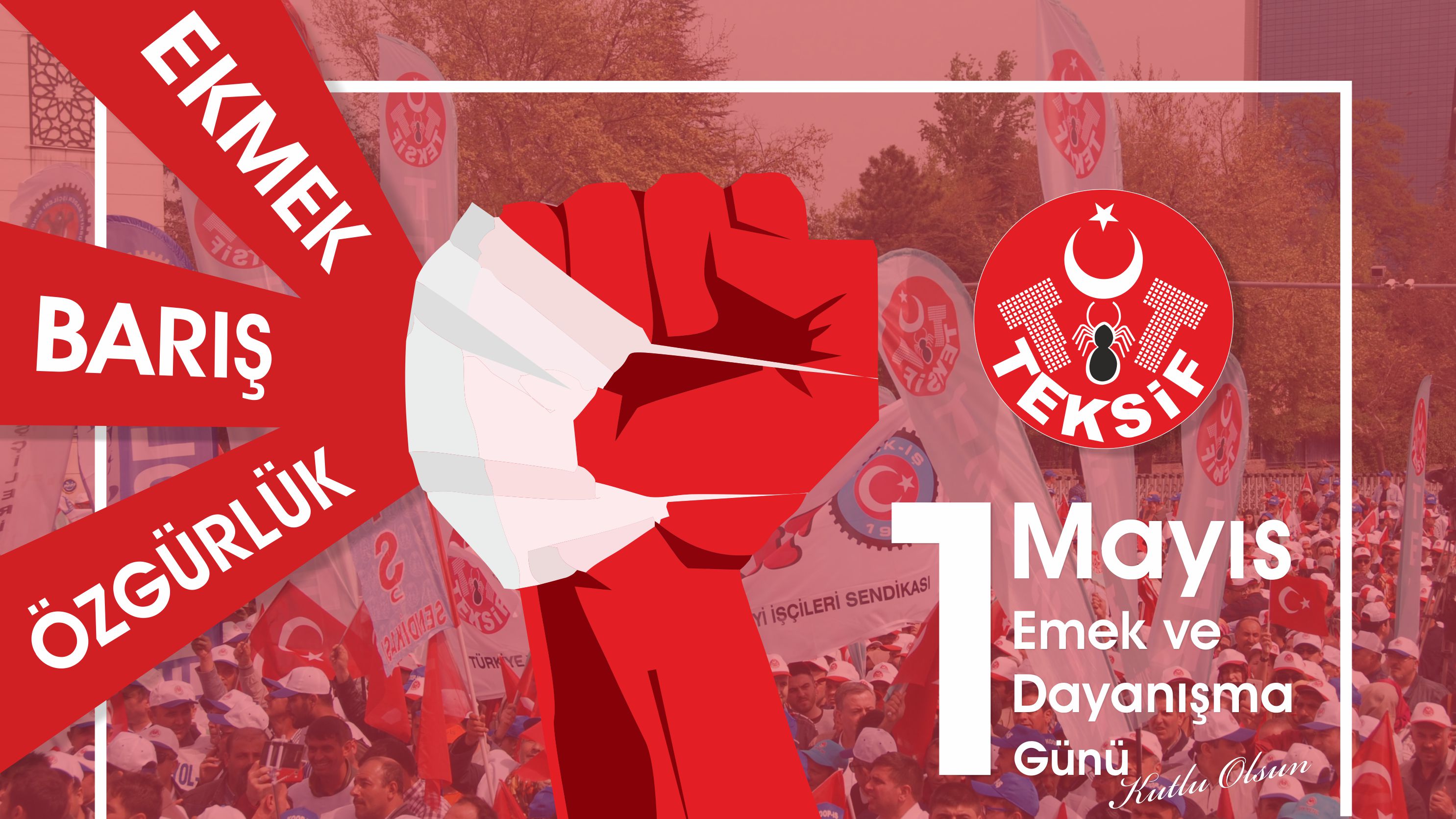 TÜRK-İŞ 1 MAYIS BİLDİRİSİ görseli