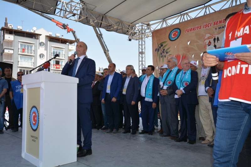 1 MAYIS’I HATAY’DA KUTLADIK görseli
