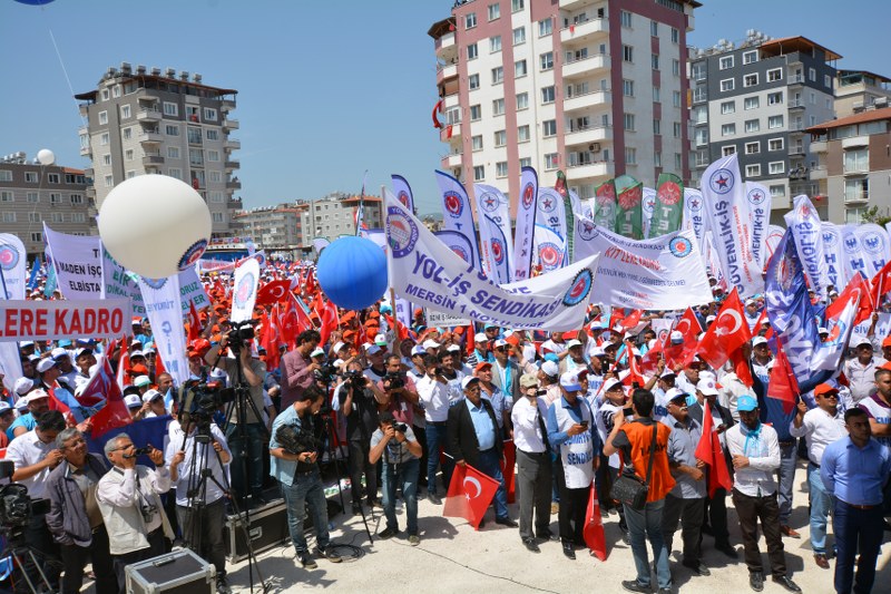 1 MAYIS’I HATAY’DA KUTLADIK görseli