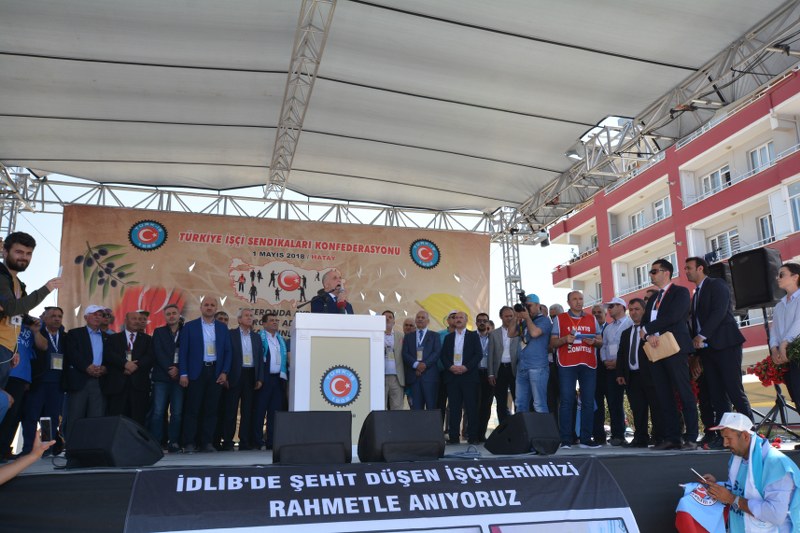 1 MAYIS’I HATAY’DA KUTLADIK görseli