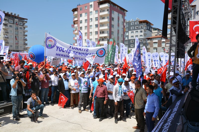 1 MAYIS’I HATAY’DA KUTLADIK görseli