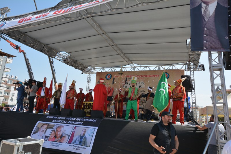 1 MAYIS’I HATAY’DA KUTLADIK görseli
