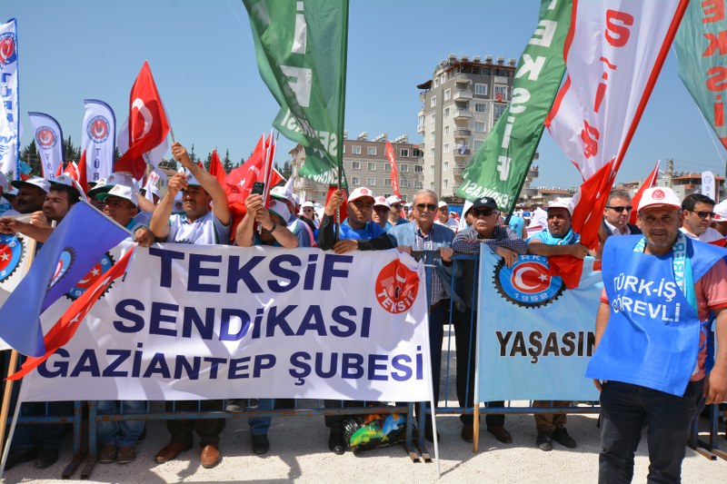 1 MAYIS’I HATAY’DA KUTLADIK görseli