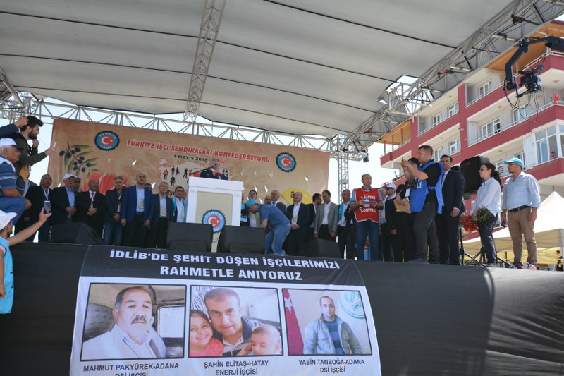 1 MAYIS’I HATAY’DA KUTLADIK görseli