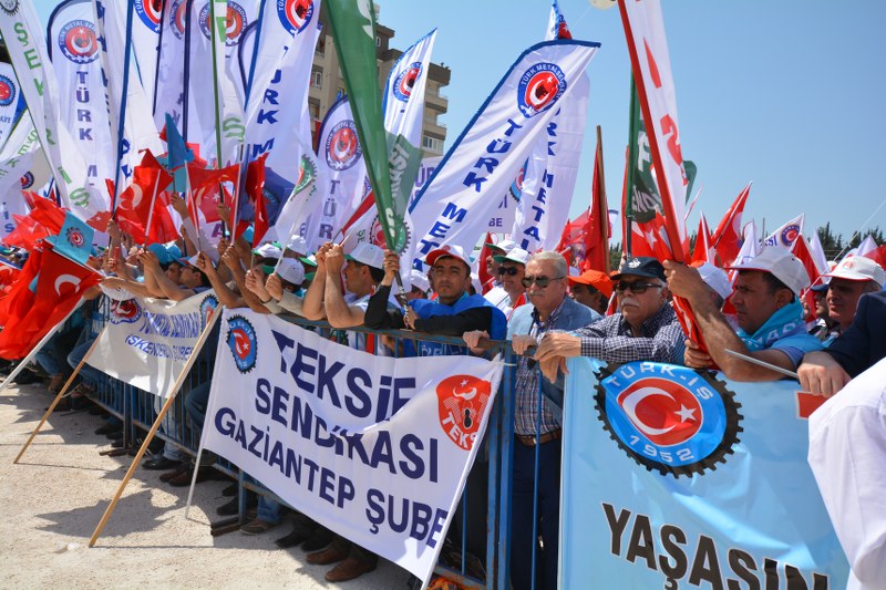 1 MAYIS’I HATAY’DA KUTLADIK görseli