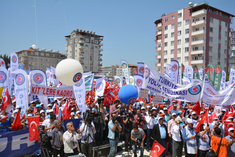 1 MAYIS’I HATAY’DA KUTLADIK görseli