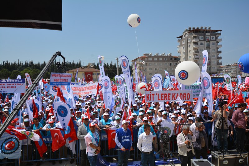 1 MAYIS’I HATAY’DA KUTLADIK görseli
