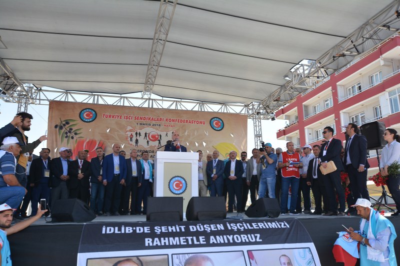 1 MAYIS’I HATAY’DA KUTLADIK görseli