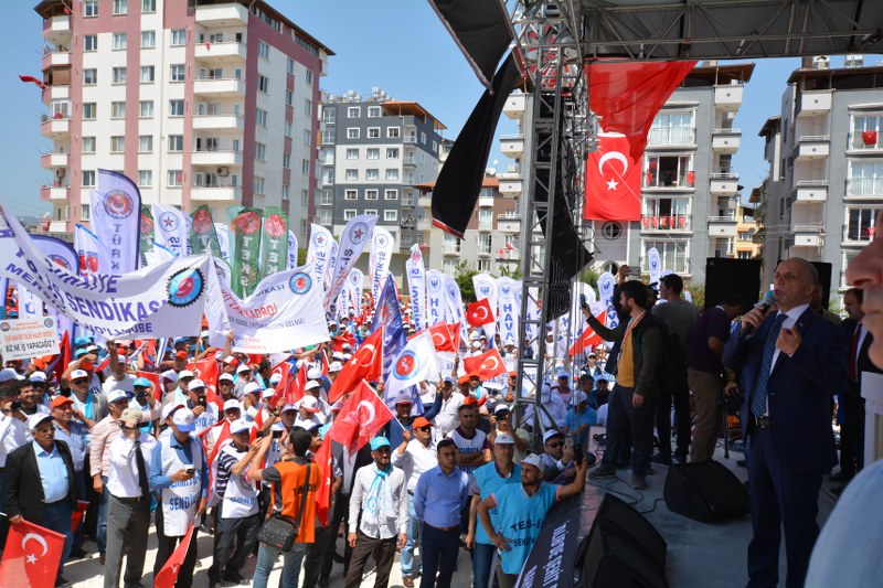 1 MAYIS’I HATAY’DA KUTLADIK görseli