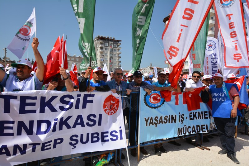 1 MAYIS’I HATAY’DA KUTLADIK görseli