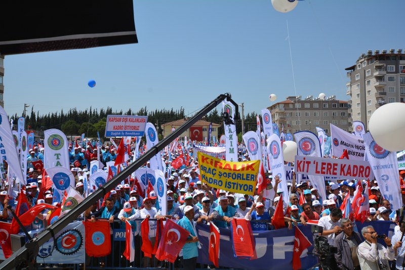 1 MAYIS’I HATAY’DA KUTLADIK görseli