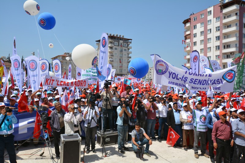 1 MAYIS’I HATAY’DA KUTLADIK görseli