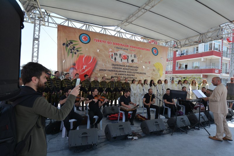 1 MAYIS’I HATAY’DA KUTLADIK görseli