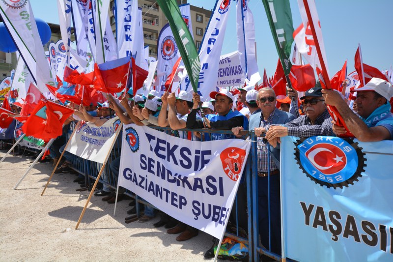 1 MAYIS’I HATAY’DA KUTLADIK görseli