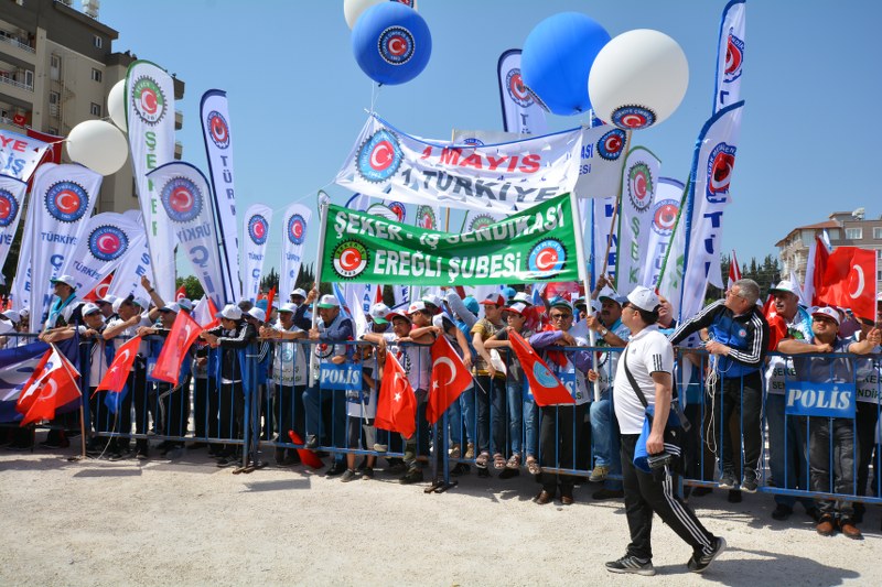 1 MAYIS’I HATAY’DA KUTLADIK görseli