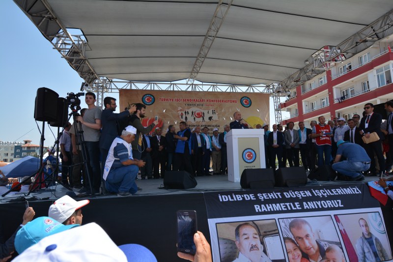 1 MAYIS’I HATAY’DA KUTLADIK görseli