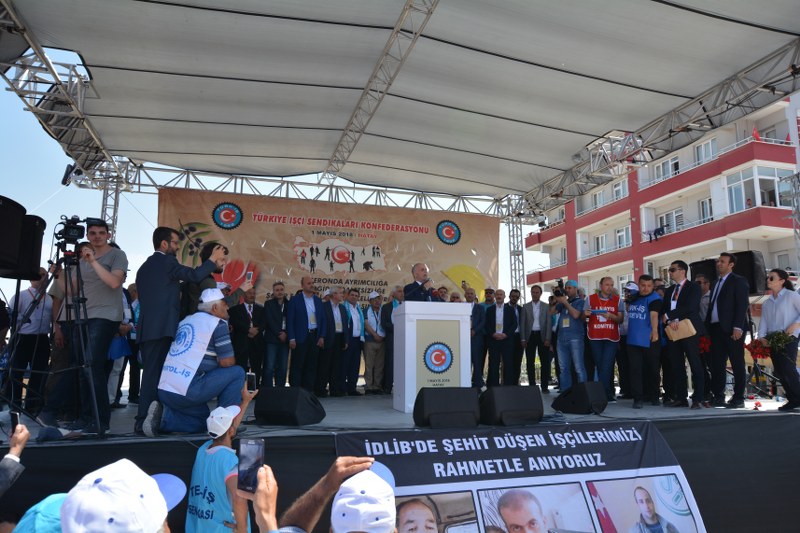 1 MAYIS’I HATAY’DA KUTLADIK görseli