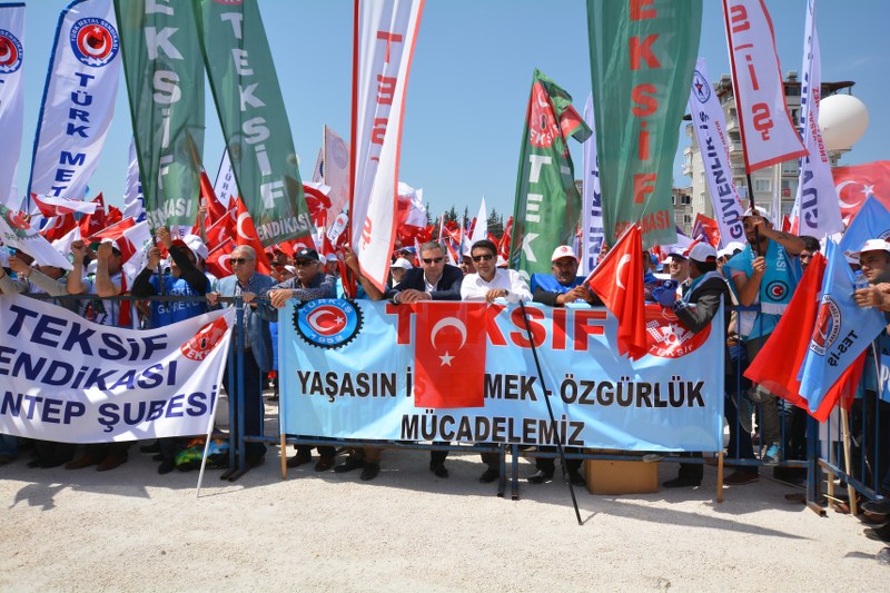 1 MAYIS’I HATAY’DA KUTLADIK görseli