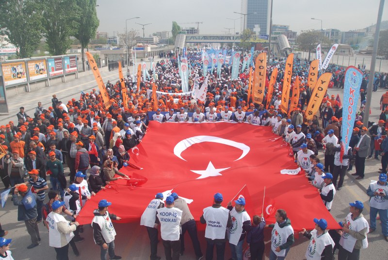 1 MAYIS ANKARA’DA COŞKUYLA KUTLANDI görseli