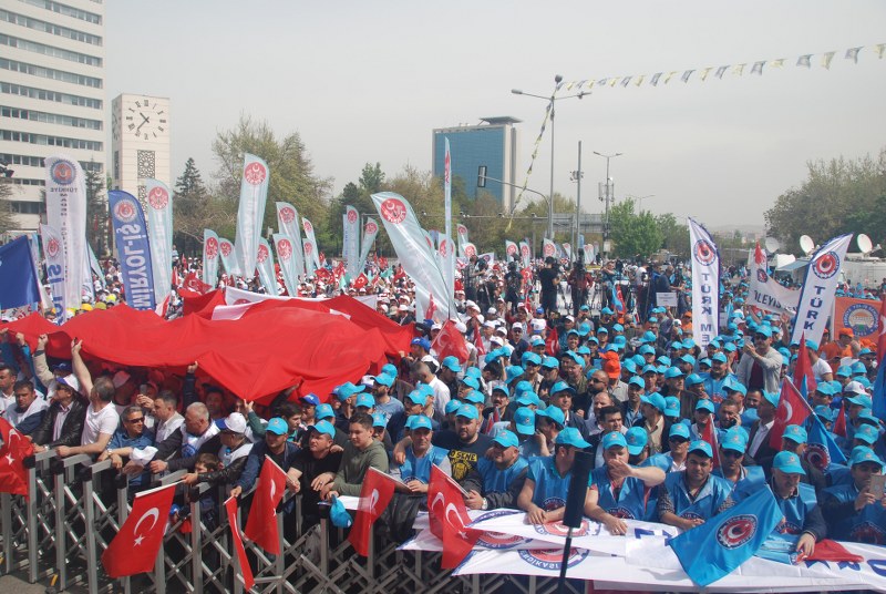 1 MAYIS ANKARA’DA COŞKUYLA KUTLANDI görseli
