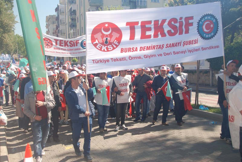 1 MAYIS ÇANAKKALE’DE COŞKUYLA KUTLANDI görseli