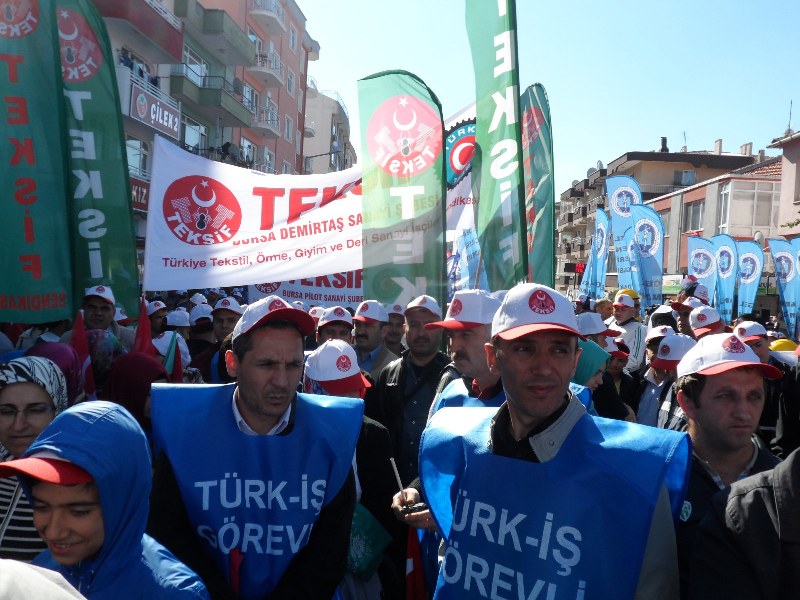 1 MAYIS ÇANAKKALE’DE COŞKUYLA KUTLANDI görseli