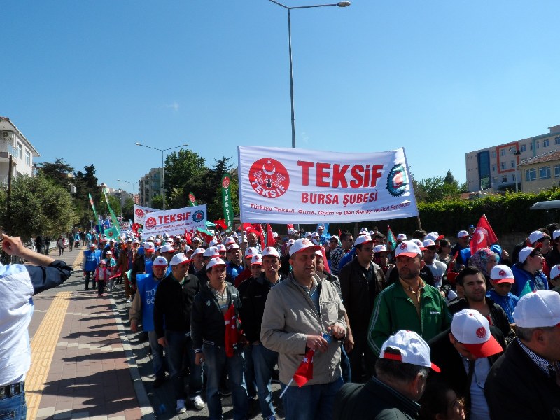 1 MAYIS ÇANAKKALE’DE COŞKUYLA KUTLANDI görseli