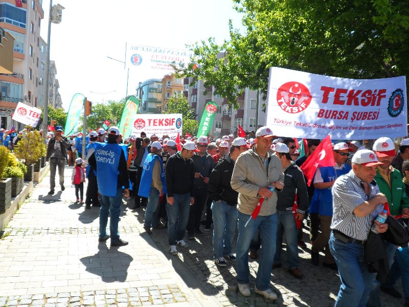 1 MAYIS ÇANAKKALE’DE COŞKUYLA KUTLANDI görseli