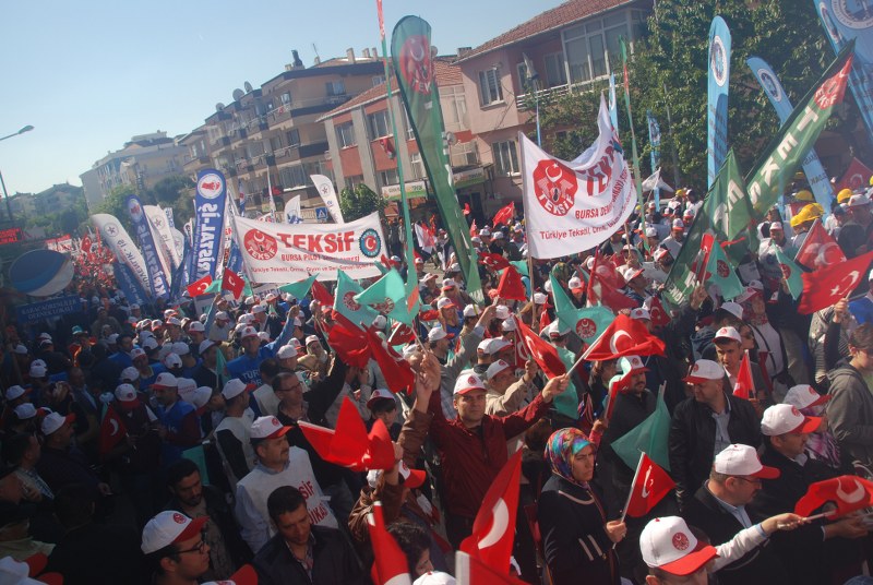 1 MAYIS ÇANAKKALE’DE COŞKUYLA KUTLANDI görseli