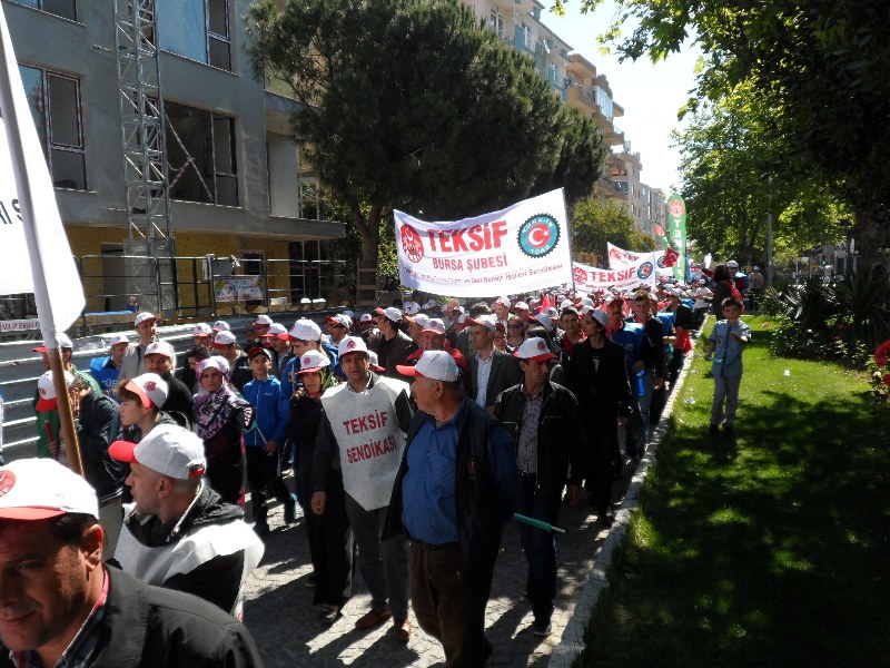 1 MAYIS ÇANAKKALE’DE COŞKUYLA KUTLANDI görseli