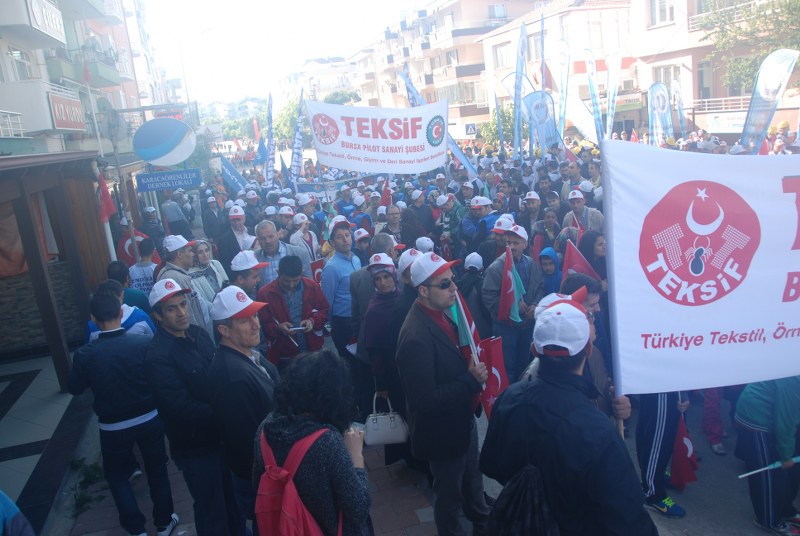 1 MAYIS ÇANAKKALE’DE COŞKUYLA KUTLANDI görseli