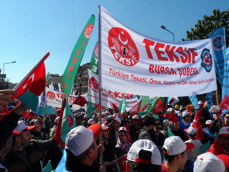 1 MAYIS ÇANAKKALE’DE COŞKUYLA KUTLANDI görseli