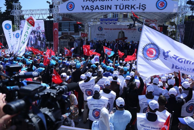 1 MAYIS ÇANAKKALE’DE COŞKUYLA KUTLANDI görseli
