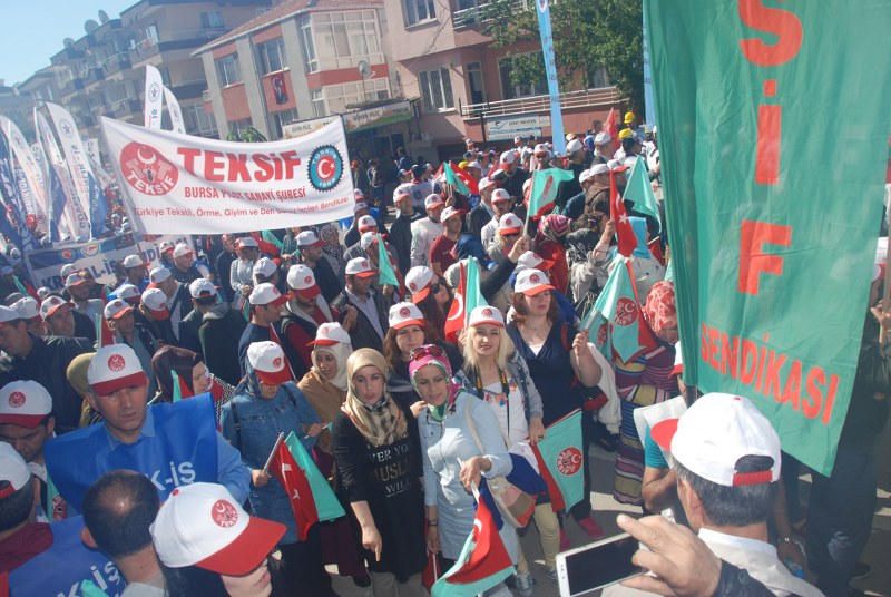 1 MAYIS ÇANAKKALE’DE COŞKUYLA KUTLANDI görseli