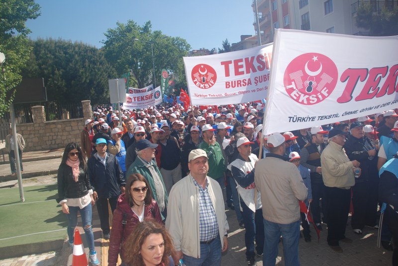 1 MAYIS ÇANAKKALE’DE COŞKUYLA KUTLANDI görseli