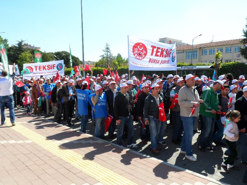 1 MAYIS ÇANAKKALE’DE COŞKUYLA KUTLANDI görseli