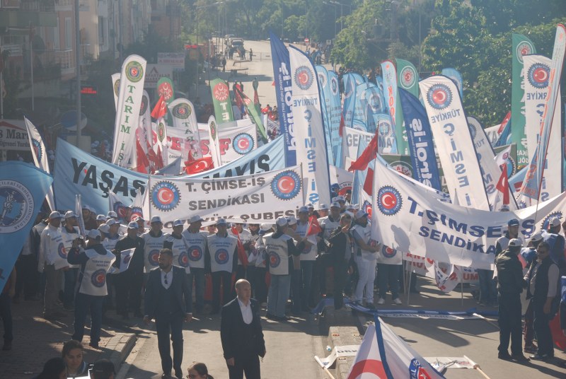 1 MAYIS ÇANAKKALE’DE COŞKUYLA KUTLANDI görseli