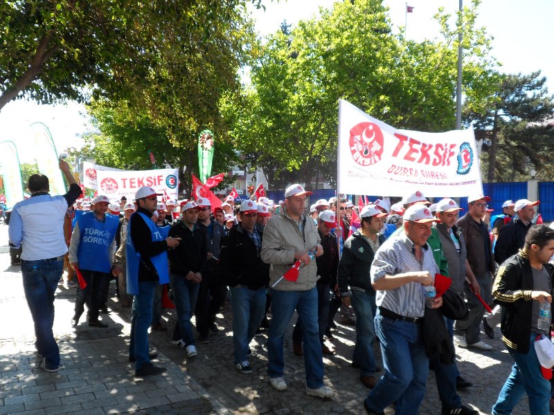 1 MAYIS ÇANAKKALE’DE COŞKUYLA KUTLANDI görseli