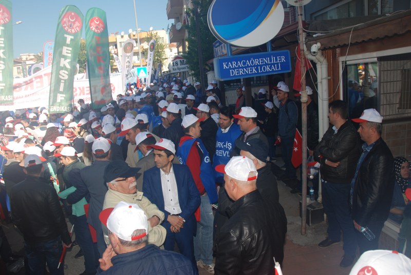 1 MAYIS ÇANAKKALE’DE COŞKUYLA KUTLANDI görseli