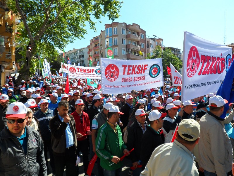 1 MAYIS ÇANAKKALE’DE COŞKUYLA KUTLANDI görseli
